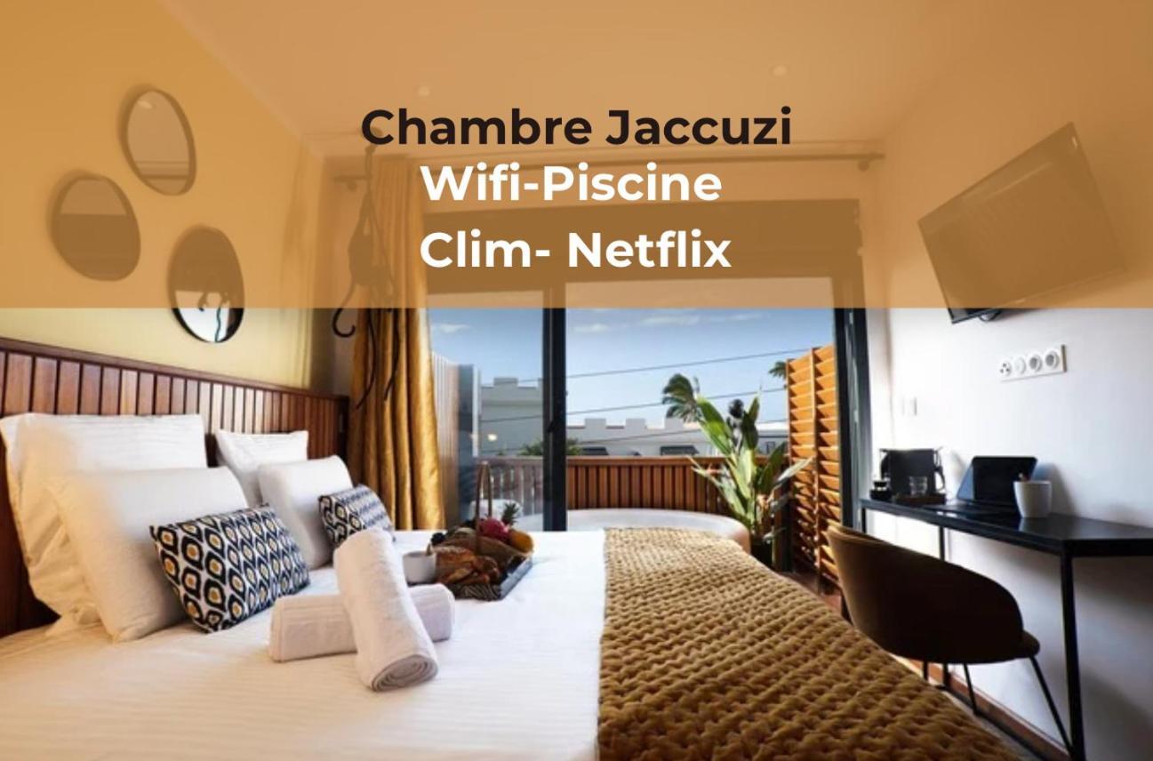 סיינט דניס Maison Le Patio Jacuzzi מראה חיצוני תמונה
